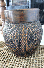 Load image into Gallery viewer, Balinese bamboo pot
